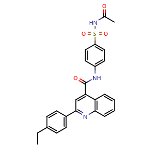 Chemical structure of Flaviviruses-IN-3 , CAS 420090-97-7, AChemBlock Y228926
