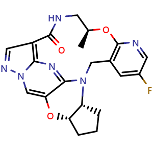 Chemical structure of Compound TPX-0046 , CAS 2411115-73-4, AChemBlock Y228927