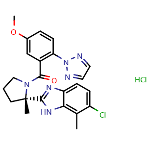 Chemical structure of Daridorexant hydrochloride , CAS 1792993-84-0, AChemBlock Y228929