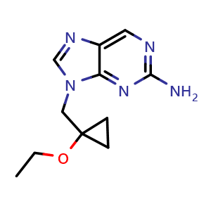 Chemical structure of Besifovir PM , AChemBlock Y228948