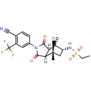 Chemical structure of BMS-641988 , CAS 573738-99-5, AChemBlock Y228949