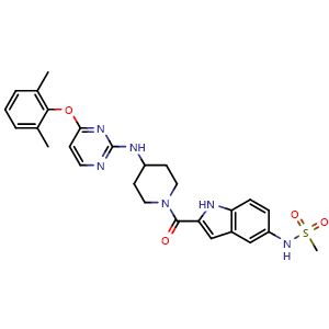 Chemical structure of HIV-1 inhibitor-54 , CAS 2771211-71-1, AChemBlock Y228955