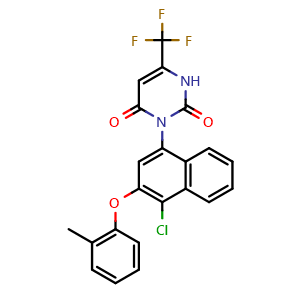 Chemical structure of BAY-069 , CAS 2639638-66-5, AChemBlock Y229005