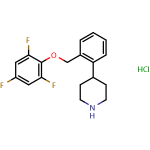 Chemical structure of Ampreloxetine hydrochloride , CAS 1227056-87-2, AChemBlock Y229012