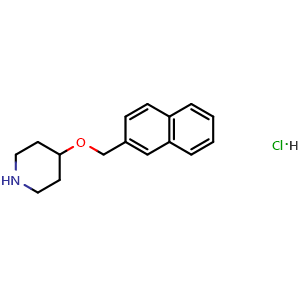 Chemical structure of Litoxetine hydrochloride , AChemBlock Y229027