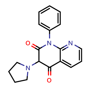 Chemical structure of Pirodomast , CAS 108310-20-9, AChemBlock Y229029