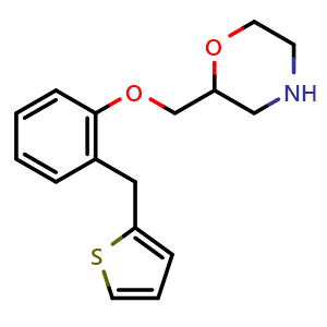 Chemical structure of Teniloxazine , CAS 62473-79-4, AChemBlock Y229032