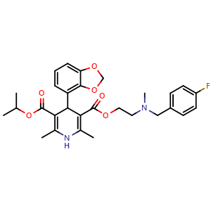 Chemical structure of Elgodipine , CAS 119413-55-7, AChemBlock Y229045