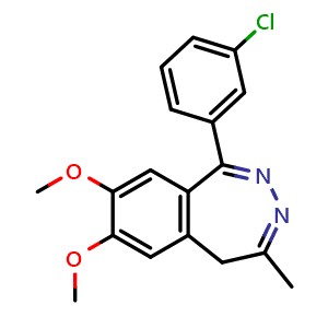 Chemical structure of Girisopam , CAS 82230-53-3, AChemBlock Y229051