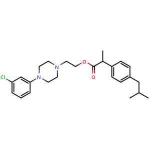 Chemical structure of Lobuprofen , CAS 98207-12-6, AChemBlock Y229055