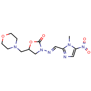 Chemical structure of Moxnidazole , CAS 52279-59-1, AChemBlock Y229059