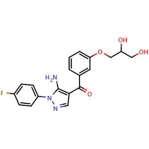 Chemical structure of Ro-3201195 , CAS 249937-52-8, AChemBlock Y229065