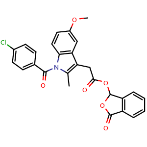 Chemical structure of Talmetacin , CAS 67489-39-8, AChemBlock Y229073
