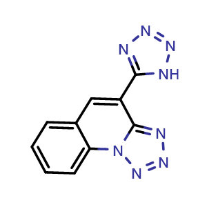 Chemical structure of Tetrazolast , CAS 95104-27-1, AChemBlock Y229077