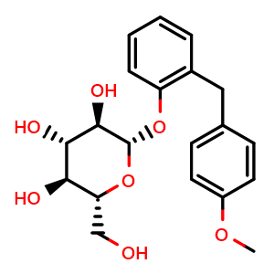 Chemical structure of Sergliflozin A , CAS 360775-96-8, AChemBlock Y229081