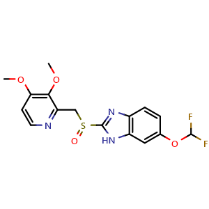 Chemical structure of Pantoprazole , CAS 102625-70-7, AChemBlock Y229105