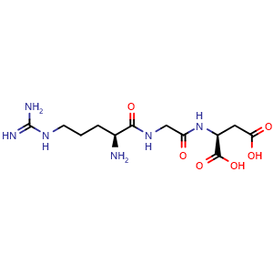 Chemical structure of RGD , CAS 99896-85-2, AChemBlock Y229110