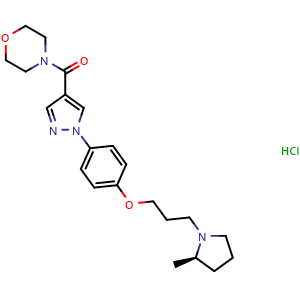 Chemical structure of Enerisant hydrochloride , CAS 1152749-07-9, AChemBlock Y229123