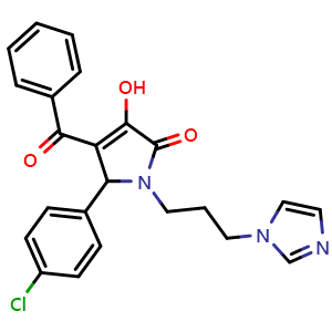 Chemical structure of p53-MDM2-IN-1 , CAS 381717-91-5, AChemBlock Y229149
