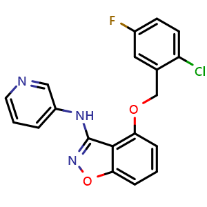 Chemical structure of SMS2-IN-2 , CAS 2241838-28-6, AChemBlock Y229188