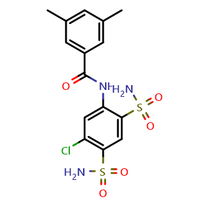 Chemical structure of hCAII-IN-9 , CAS 2878477-18-8, AChemBlock Y229196
