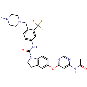 Chemical structure of BBT594 , CAS 882405-89-2, AChemBlock Y229222