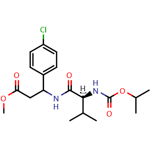 Chemical structure of Valifenalate , CAS 283159-90-0, AChemBlock Y229223