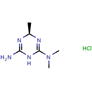 Chemical structure of Imeglimin hydrochloride , CAS 775351-61-6, AChemBlock Y229232