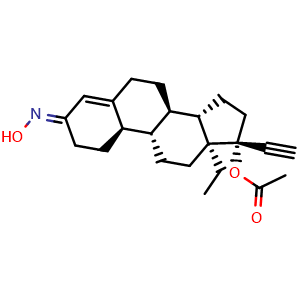 Chemical structure of Norgestimate , CAS 35189-28-7, AChemBlock Y229252