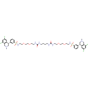 Chemical structure of Tenapanor , CAS 1234423-95-0, AChemBlock Y229266