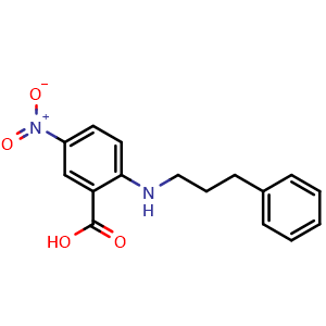 Chemical structure of NPPB , CAS 107254-86-4, AChemBlock Y229286
