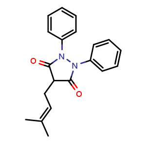 Chemical structure of Feprazone , CAS 30748-29-9, AChemBlock Y229307