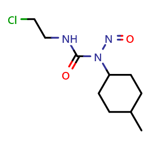 Chemical structure of N′-(2-Chloroethyl)-N-(4-methylcyclohexyl)-N-nitrosourea , CAS 75219-93-1, AChemBlock Y229310