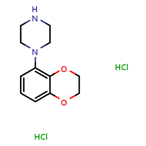 Chemical structure of Eltoprazine dihydrochloride , CAS 143485-51-2, AChemBlock Y229315