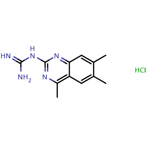 Chemical structure of A2B receptor antagonist 2 hydrochloride , CAS 724-70-9, AChemBlock Y229321