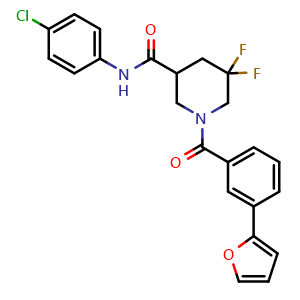 Chemical structure of CCG-222740 , CAS 1922098-69-8, AChemBlock Y229332