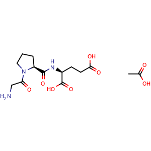 Chemical structure of Glypromate acetate , AChemBlock Y229334