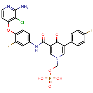 Chemical structure of BMS817378 , CAS 1174161-69-3, AChemBlock Y229337