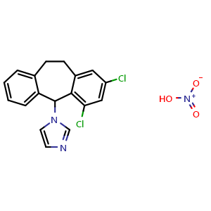 Chemical structure of Eberconazole Nitrate , CAS 130104-32-4, AChemBlock Y229345