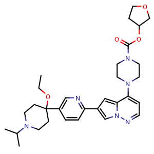 Chemical structure of Blu-782 , CAS 2141955-96-4, AChemBlock Y229370