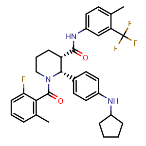 Chemical structure of Avacopan , CAS 1346623-17-3, AChemBlock Y229380