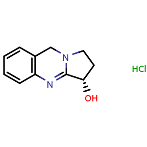 Chemical structure of Vasicine hydrochloride , CAS 7174-27-8, AChemBlock Y229384