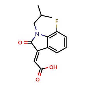 Chemical structure of ASP7663 , CAS 1190217-35-6, AChemBlock Y229404