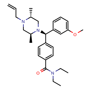 Chemical structure of SNC 80 , CAS 156727-74-1, AChemBlock Y229406