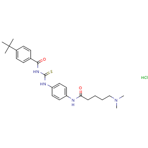 Chemical structure of Tenovin-6 Hydrochloride , CAS 1011301-29-3, AChemBlock Y229420