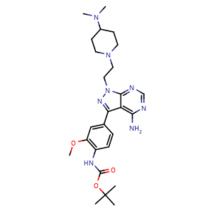 Chemical structure of eCF506 , CAS 1914078-41-3, AChemBlock Y229426