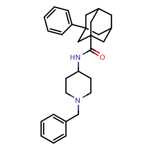 N-(1-benzylpiperidin-4-yl)-3-phenyladamantane-1-carboxamide
