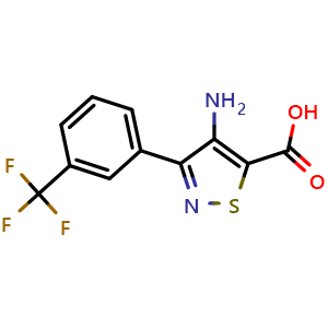 Chemical structure of amflutizole , CAS 82114-19-0, AChemBlock Y229439