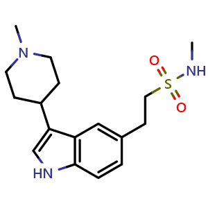 Chemical structure of Naratriptan , CAS 121679-13-8, AChemBlock Y229479