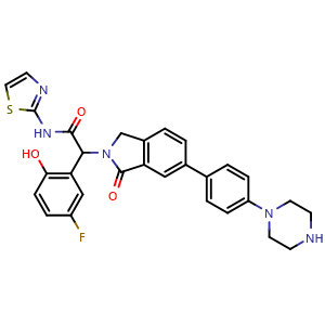 Chemical structure of (Rac)-JBJ-04-125-02 , CAS 2140807-05-0, AChemBlock Y229519